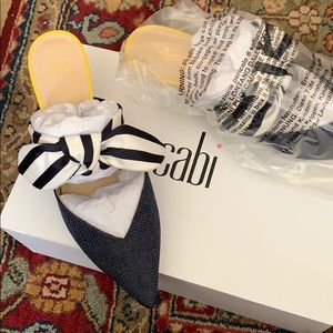 Kitten heel mule by Cabi size 8-1/2 brand new